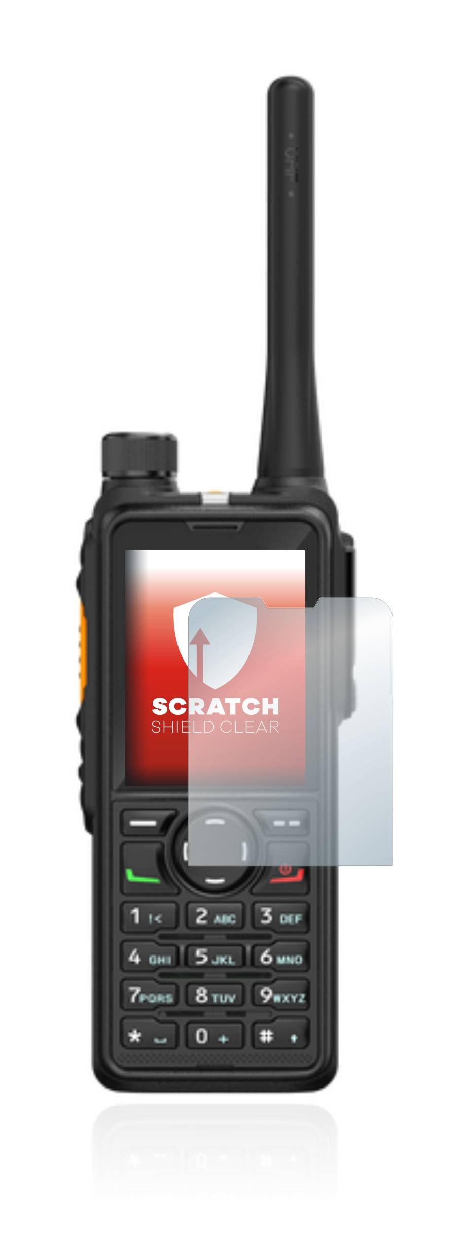upscreen Schutzfolie für Hytera HP785 Kratzschutz Anti-Fingerprint Klar