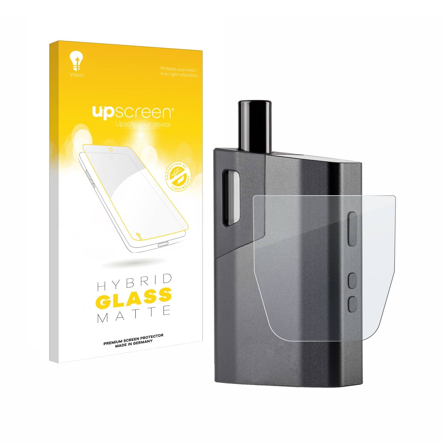 upscreen Hybrid Glas Matt Schutz-Folie für Wolkenkraft Fenix Pro