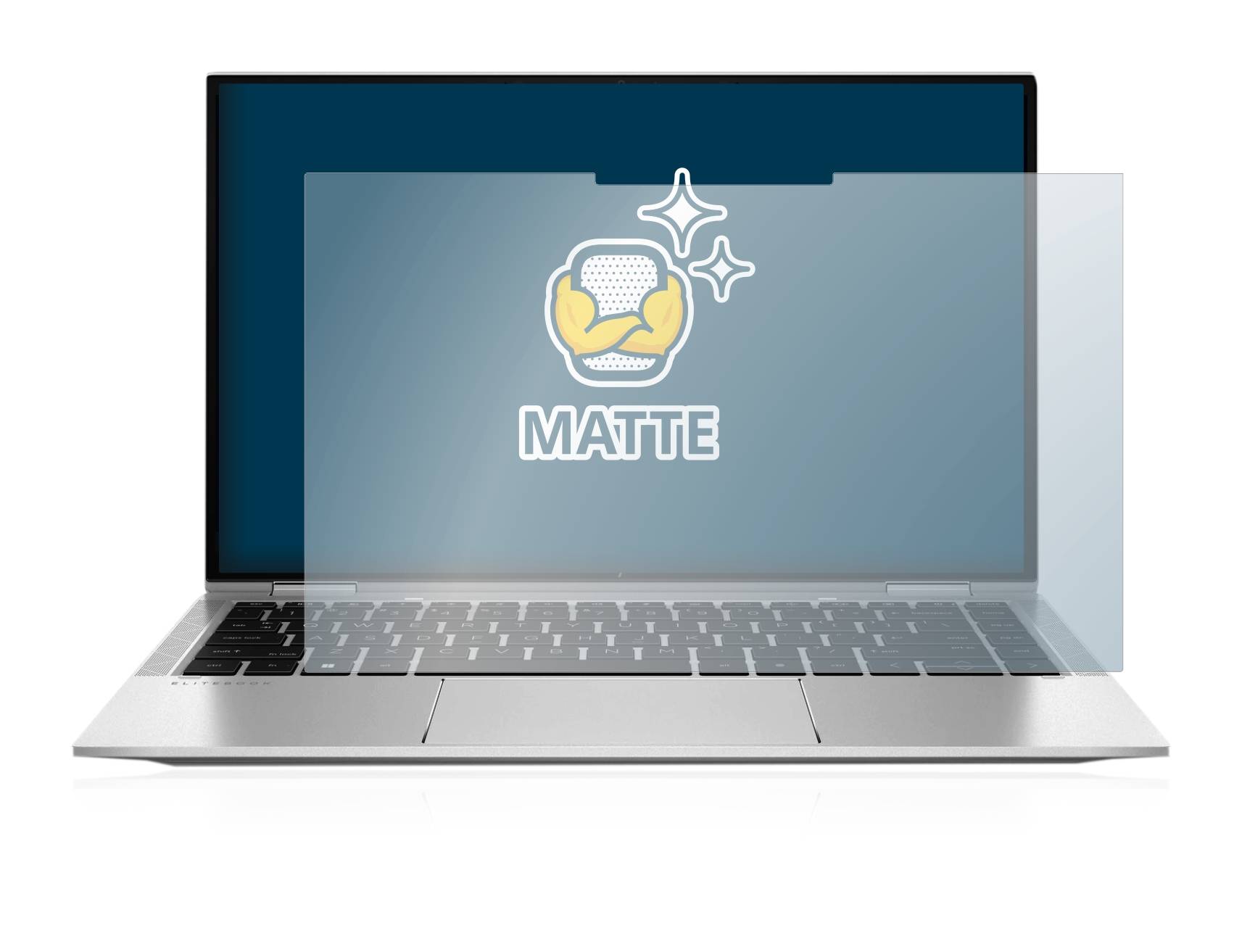 BROTECT Schutzfolie für HP Elitebook x360 1040 G8 Folie Matt Entspiegelt