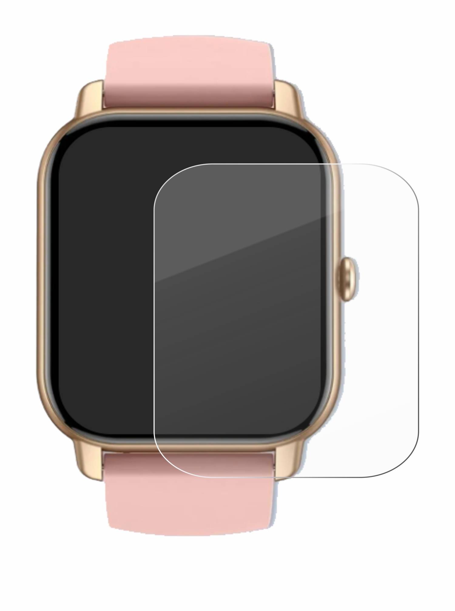 BROTECT AirGlass Glas Panzer-Folie für Sross Smartwatch 1.83 - Schutzglas