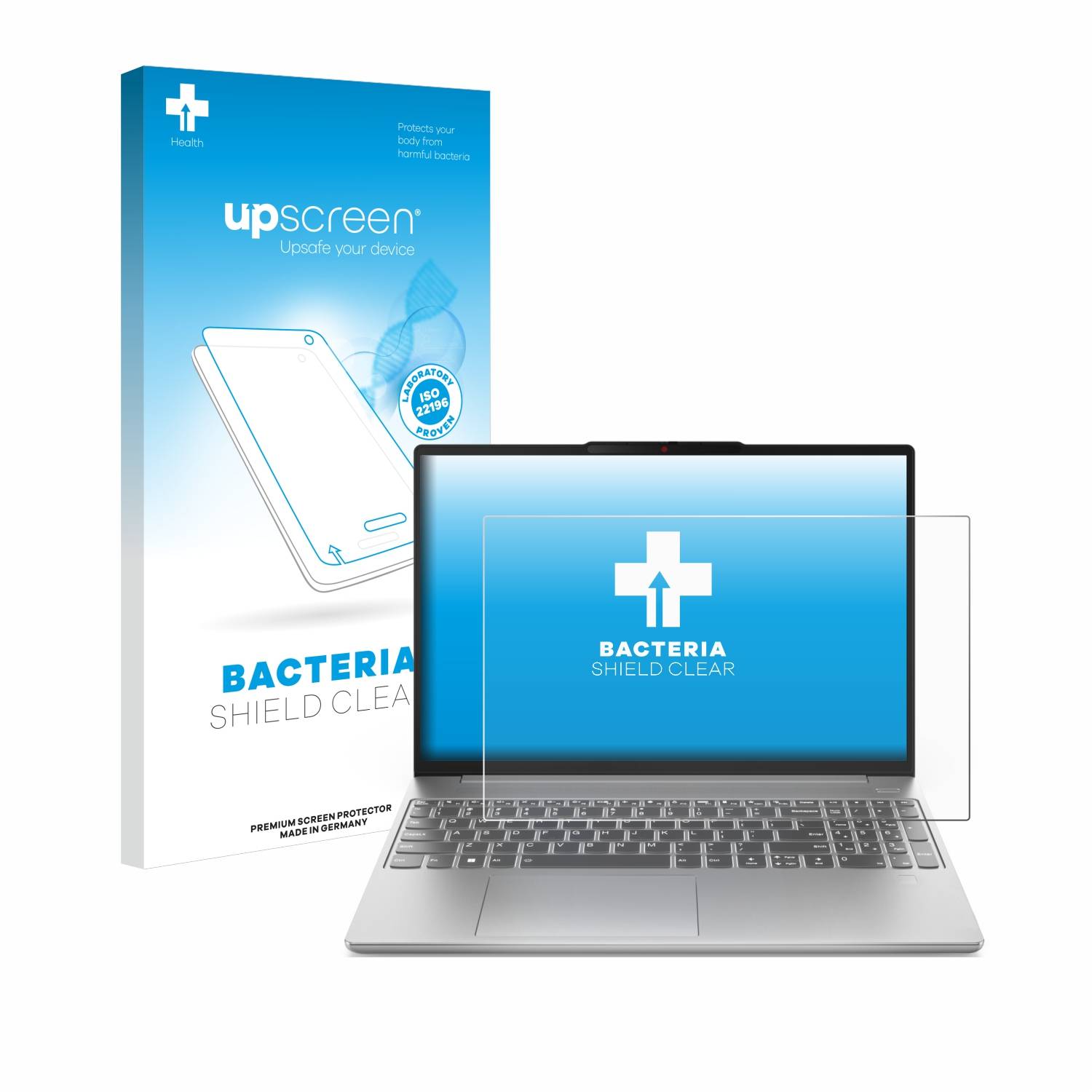 upscreen Bacteria Shield Schutzfolie für Lenovo IdeaPad Slim 5i Gen 9 14 - Antibakteriell