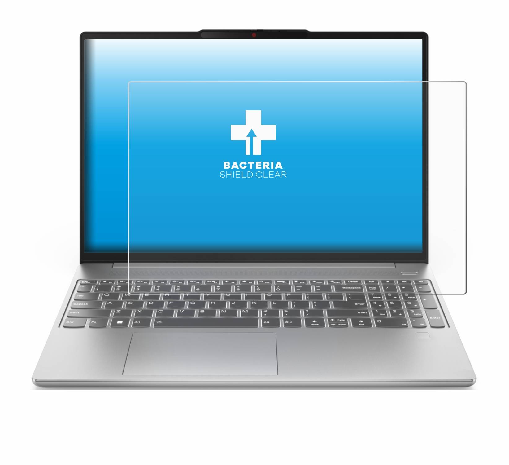 upscreen Bacteria Shield Schutzfolie für Lenovo IdeaPad Slim 5i Gen 9 14 - Antibakteriell