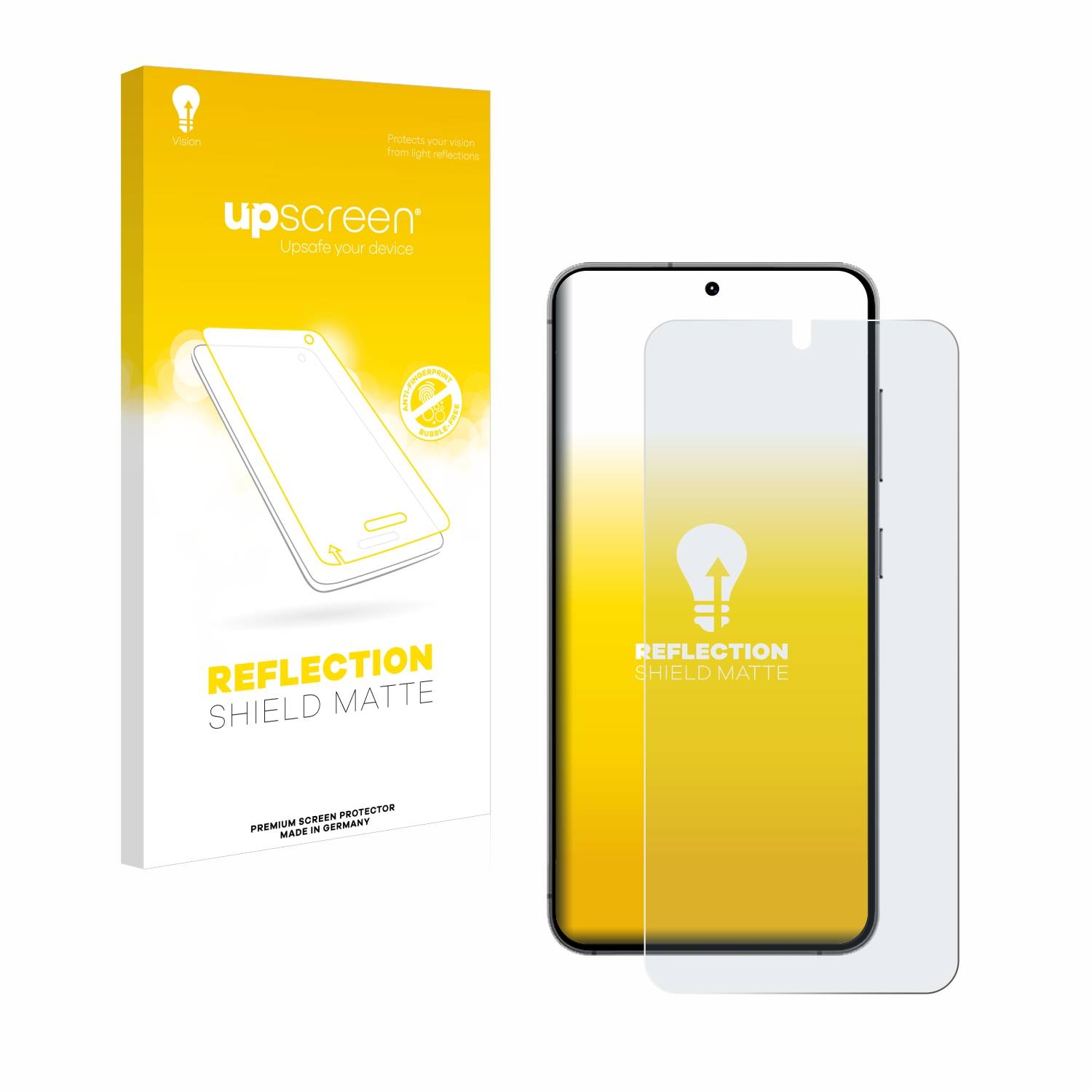 upscreen Reflection Shield Matt Schutzfolie für Samsung Galaxy S24 Enterprise Edition