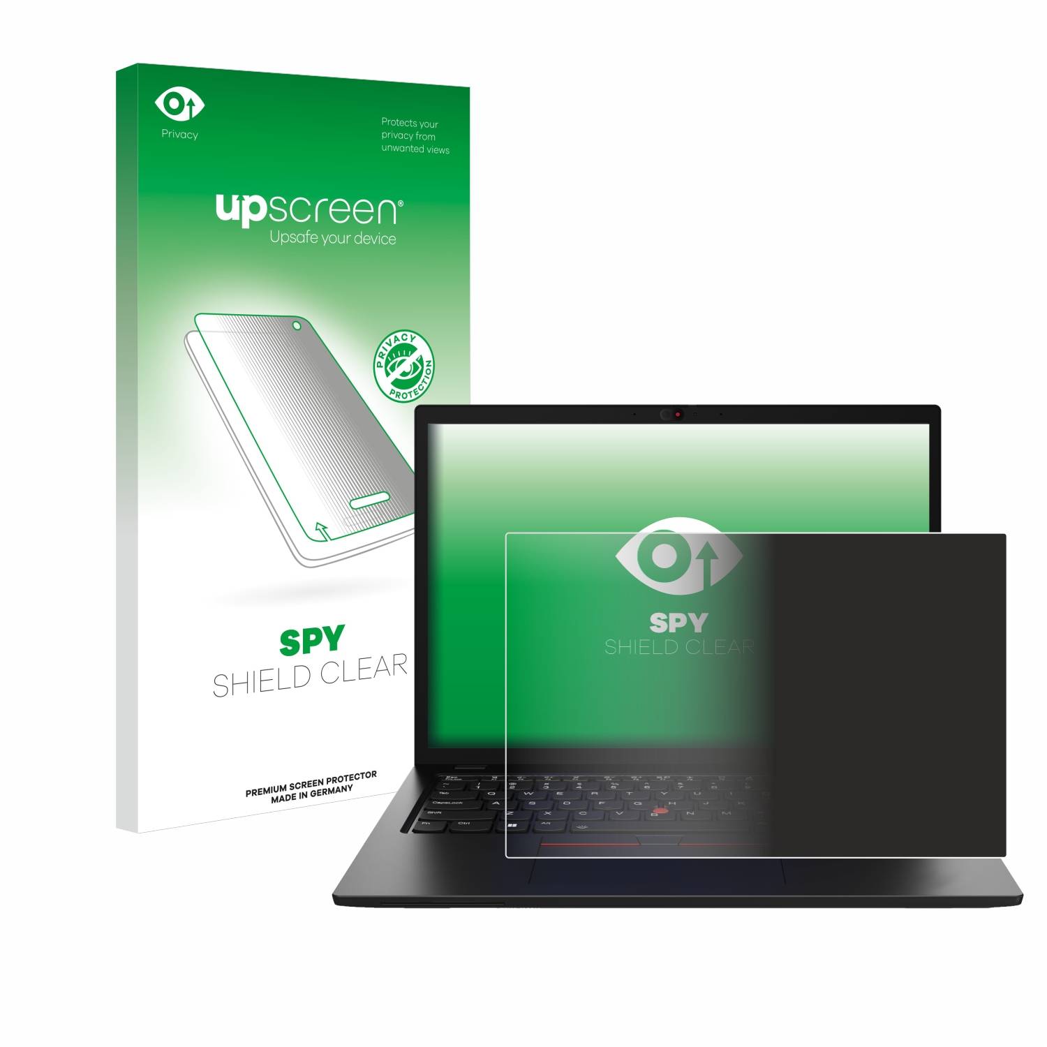 upscreen Spy Shield Sichtschutz-Folie für Lenovo ThinkPad L13 Gen 4 Non-Touch