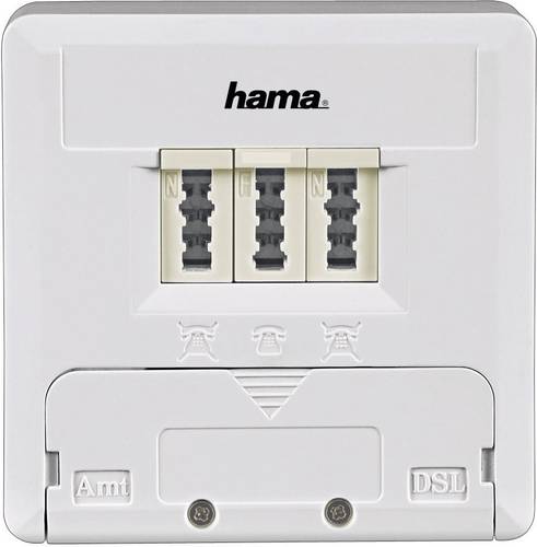 Hama ISDN-/ Analoganchluss DSL Splitter