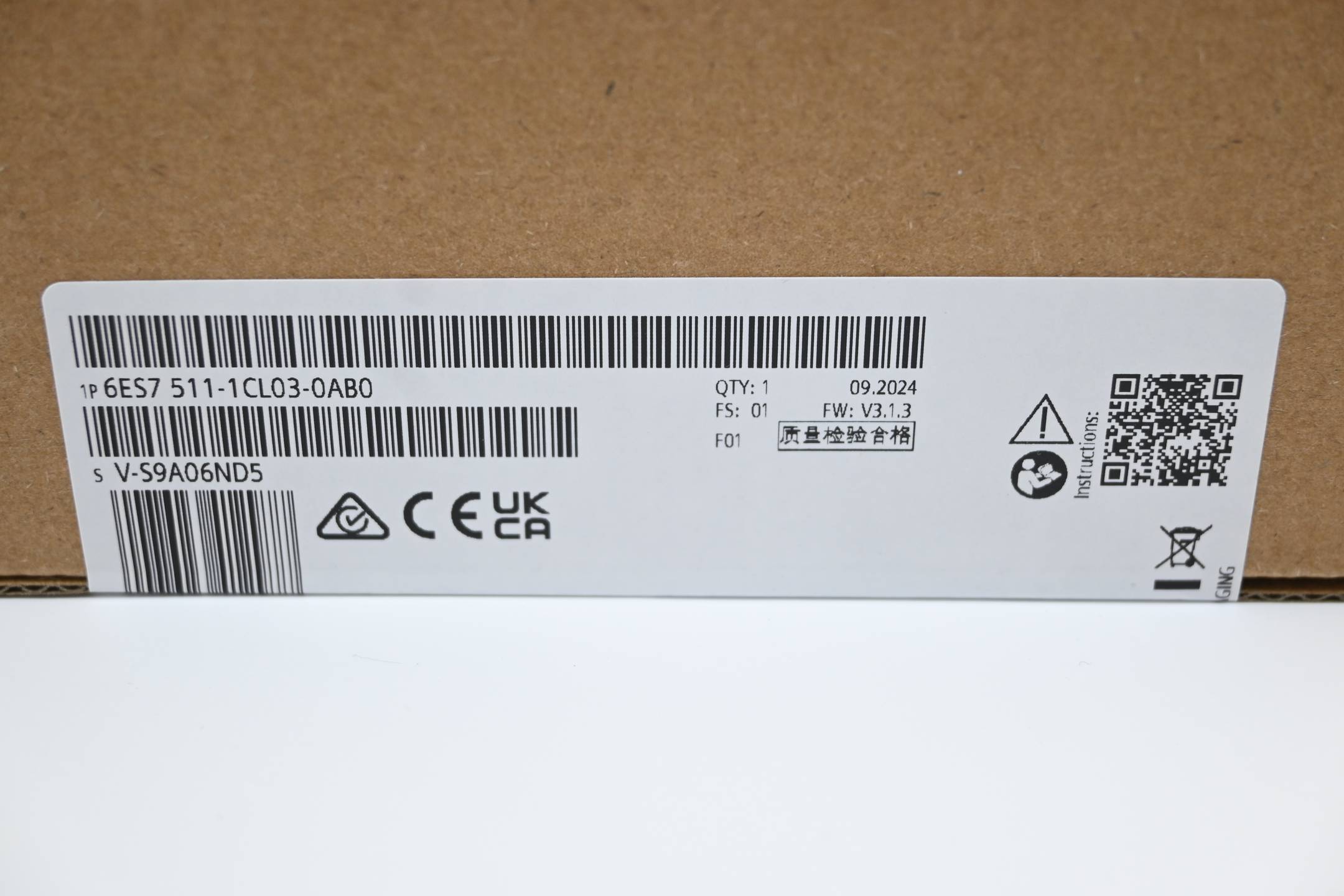 SIEMENS 6ES7 511-1CL03-0AB0 (EAN:4047623412977)