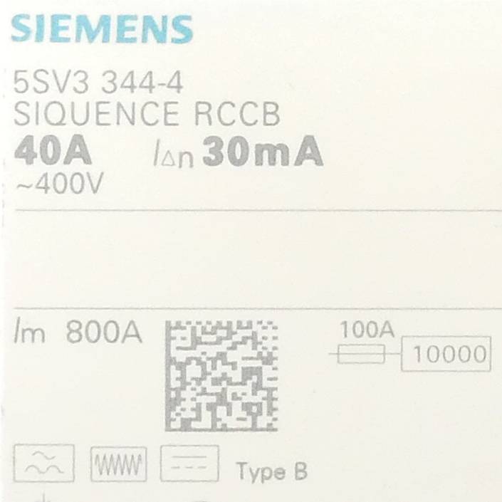 Siemens FI-Schutzschalter (5SV3 344-4)