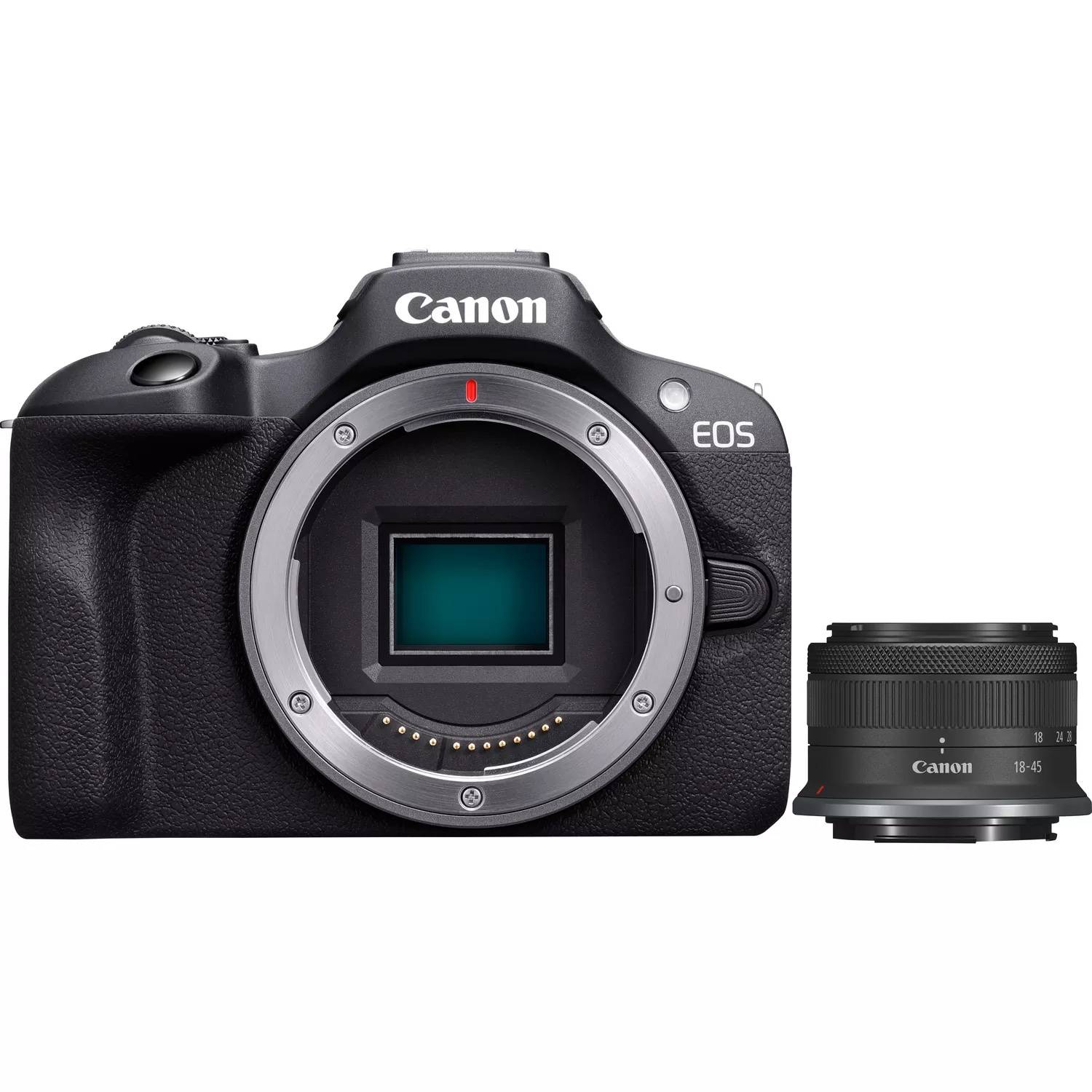 Canon EOS R100 + RF-S 18-45mm F4.5-6.3 IS STM Kit - 24,1 MP - 6000 x 4000 Pixel