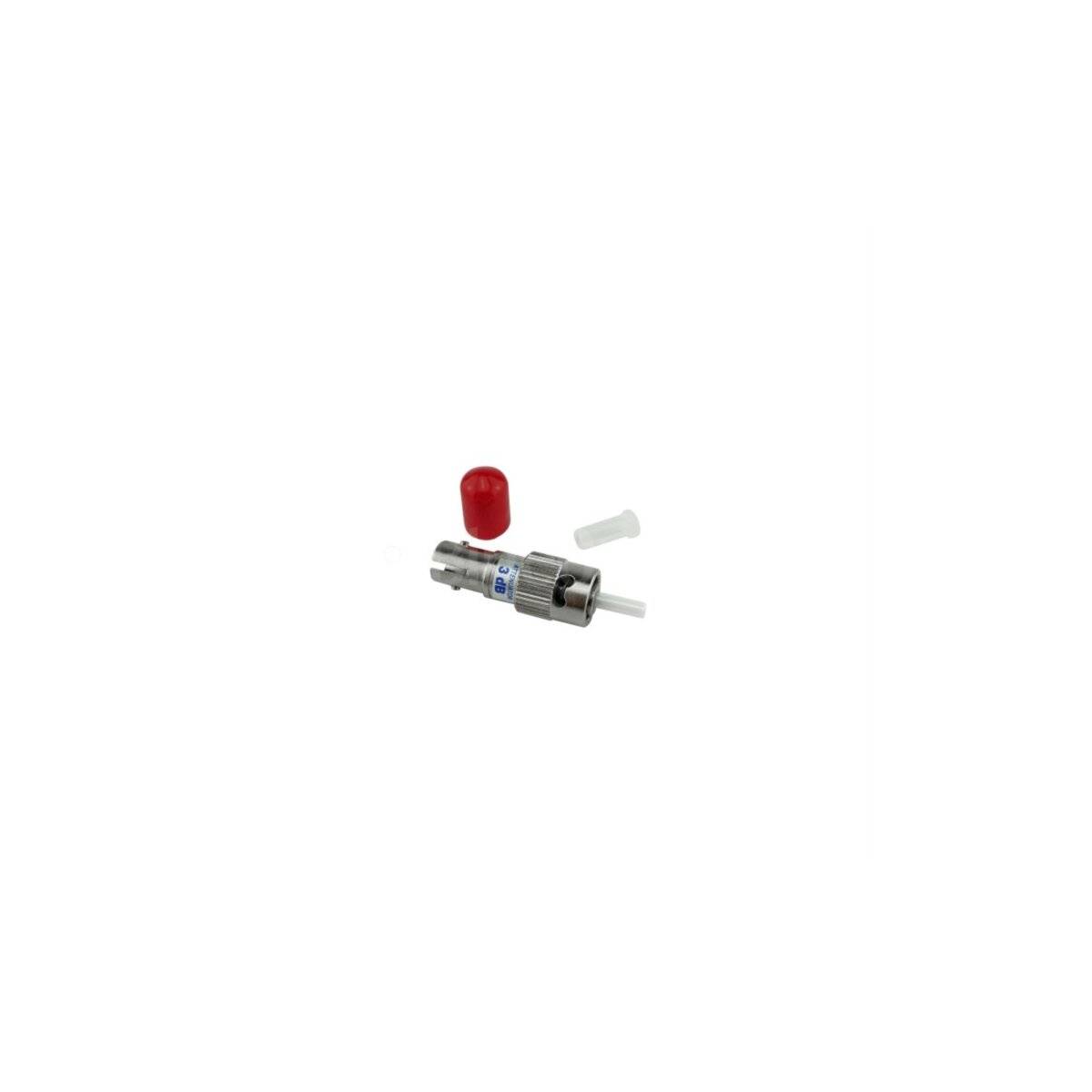 BlueOptics LWL Dämpfungsglied Singlemode ST Simplex 1dB - Lichtwellenleiter Dämp