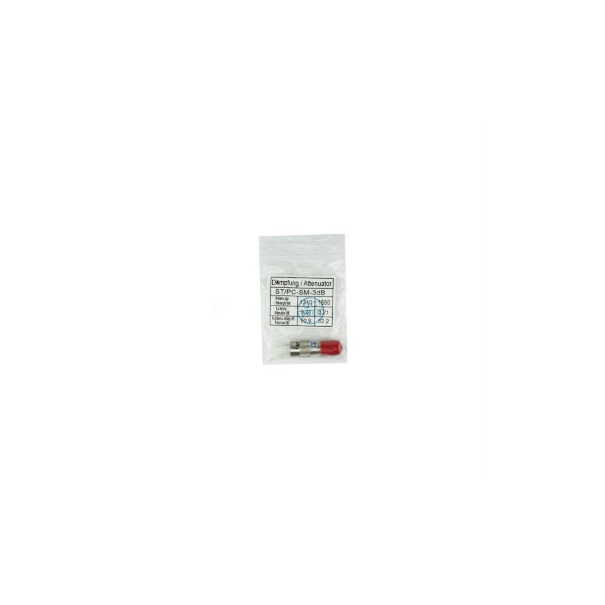 BlueOptics LWL Dämpfungsglied Singlemode ST Simplex 1dB - Lichtwellenleiter Dämp