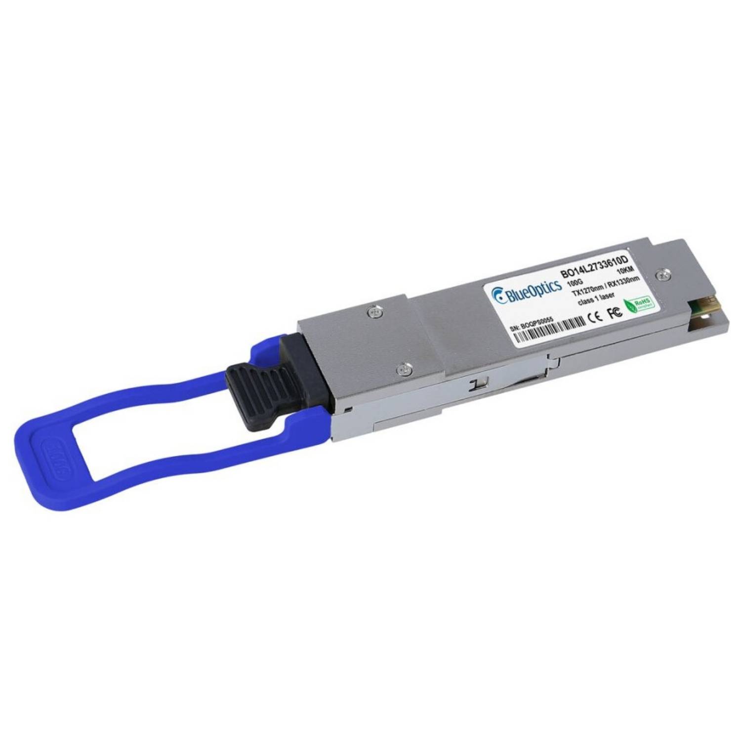 BlueOptics QSFP28 Bidi Transceiver 100GBASE-LR1-BX-D 10KM