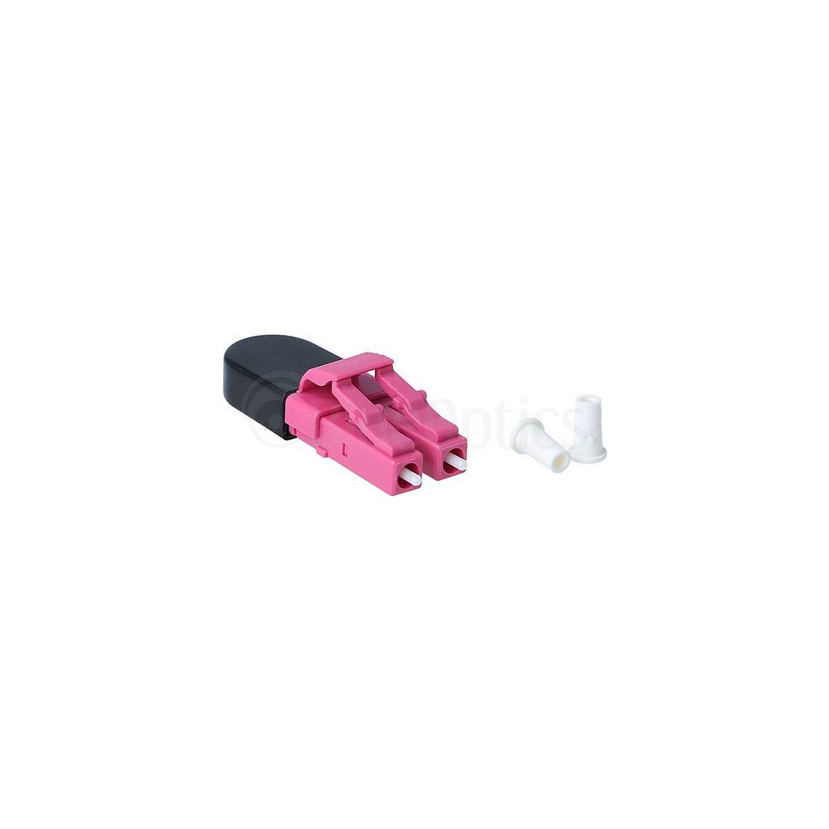 BLUEOPTICS - Loopback Adapter LC Duplex Multimode OM4
