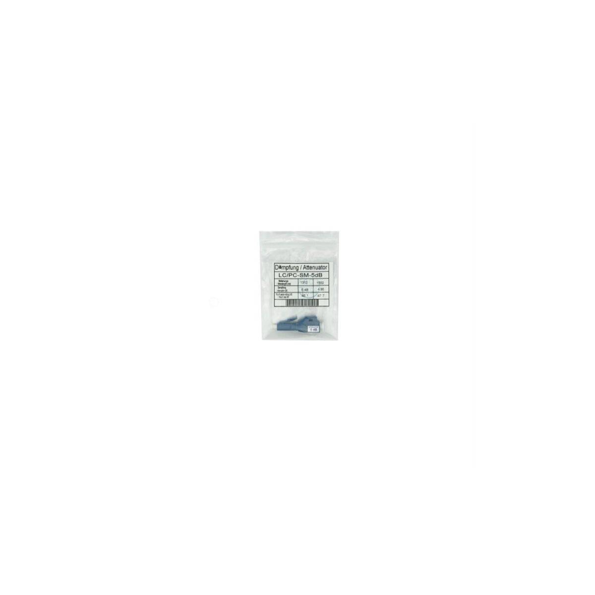 BLUEOPTICS - LWL Dämpfungsglied Singlemode LC Simplex 1dB