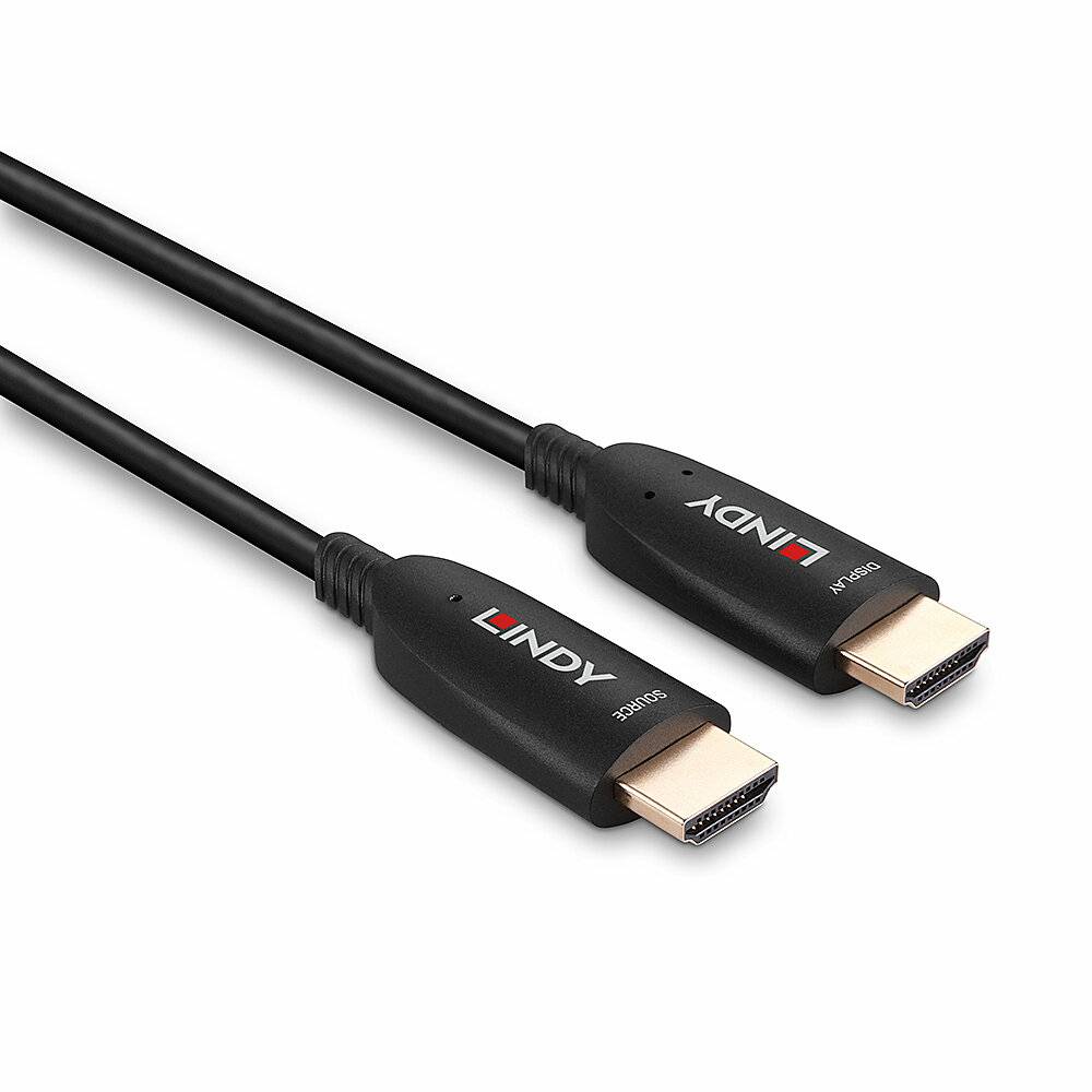 LINDY Fibre Optic Hybrid HDMI 8K60 Kabel 60m Multimedia-Technik HDMI-Kabel