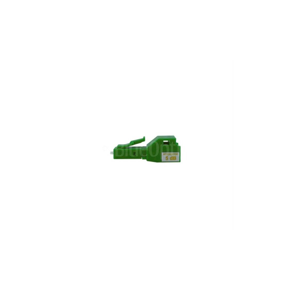 BLUEOPTICS - LWL Dämpfungsglied Singlemode LC/APC Simplex 2dB