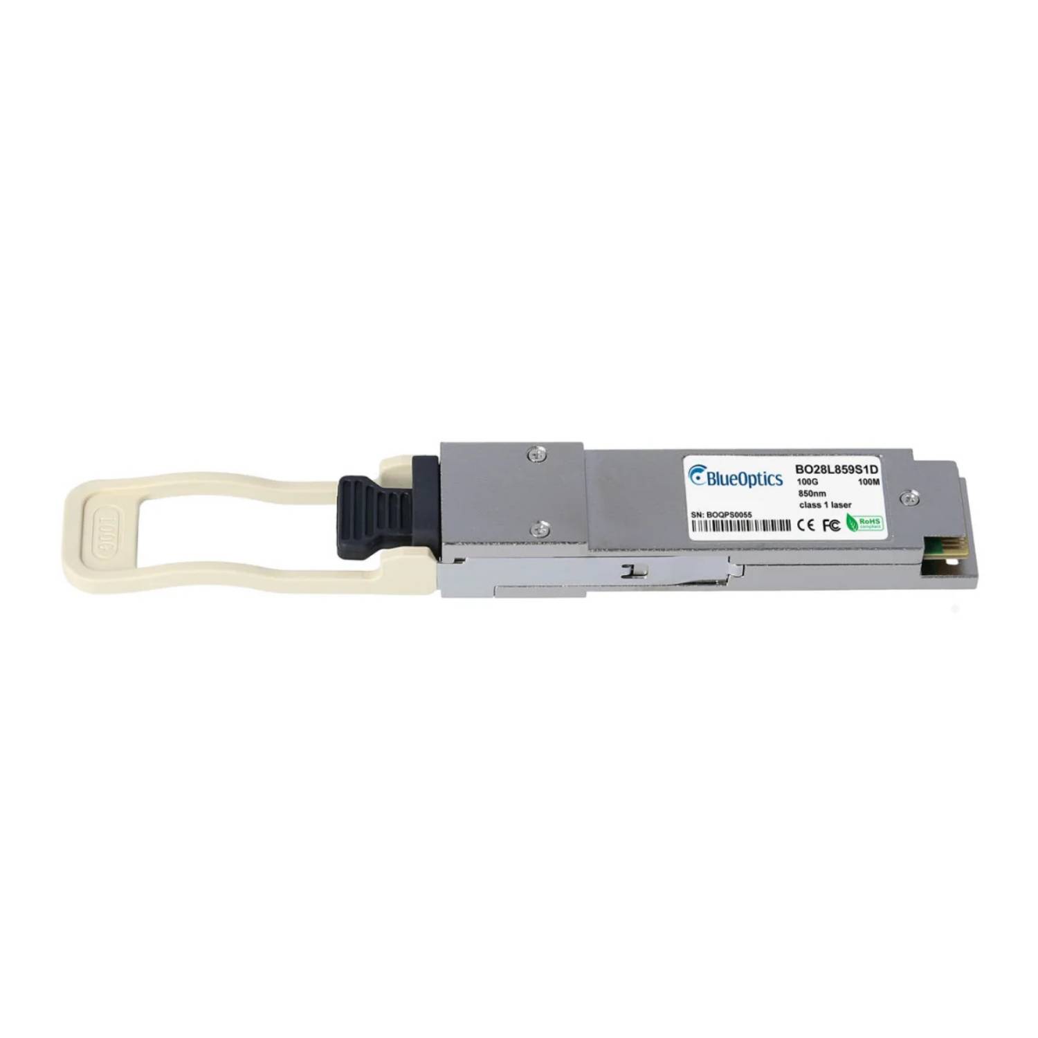 Lancom 60206 BO28L859S1D QSFP28 Transceiver, 100GBASE-SR4, Multimode Fiber, 4x85