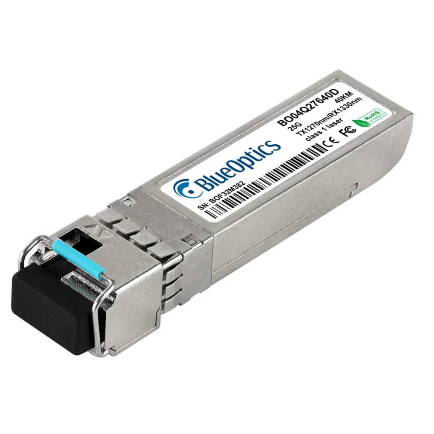 BlueOptics Bidi SFP28 Transceiver 25GBASE-BX-D 10KM industrial