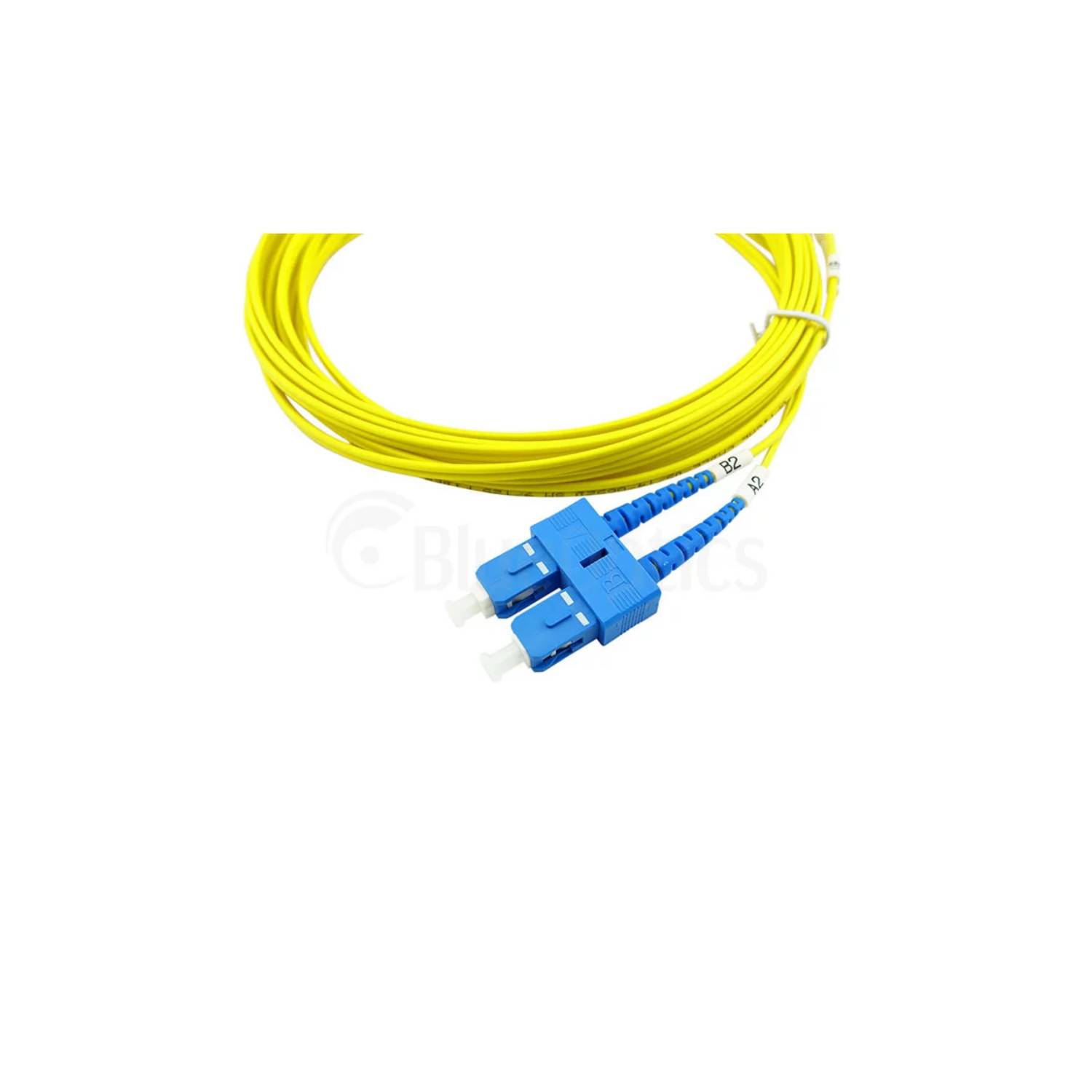 BLUEOPTICS - CAB-SMF-LC-SC-7.5 kompatibles LC-SC Singlemode Patchkabel 7.5 Meter