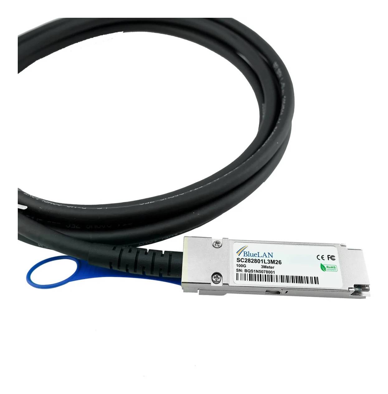 Huawei 02314NVK BlueLAN SC282801L3M26 QSFP28 Direct Attach Kabel, 100GBASE-CR4,