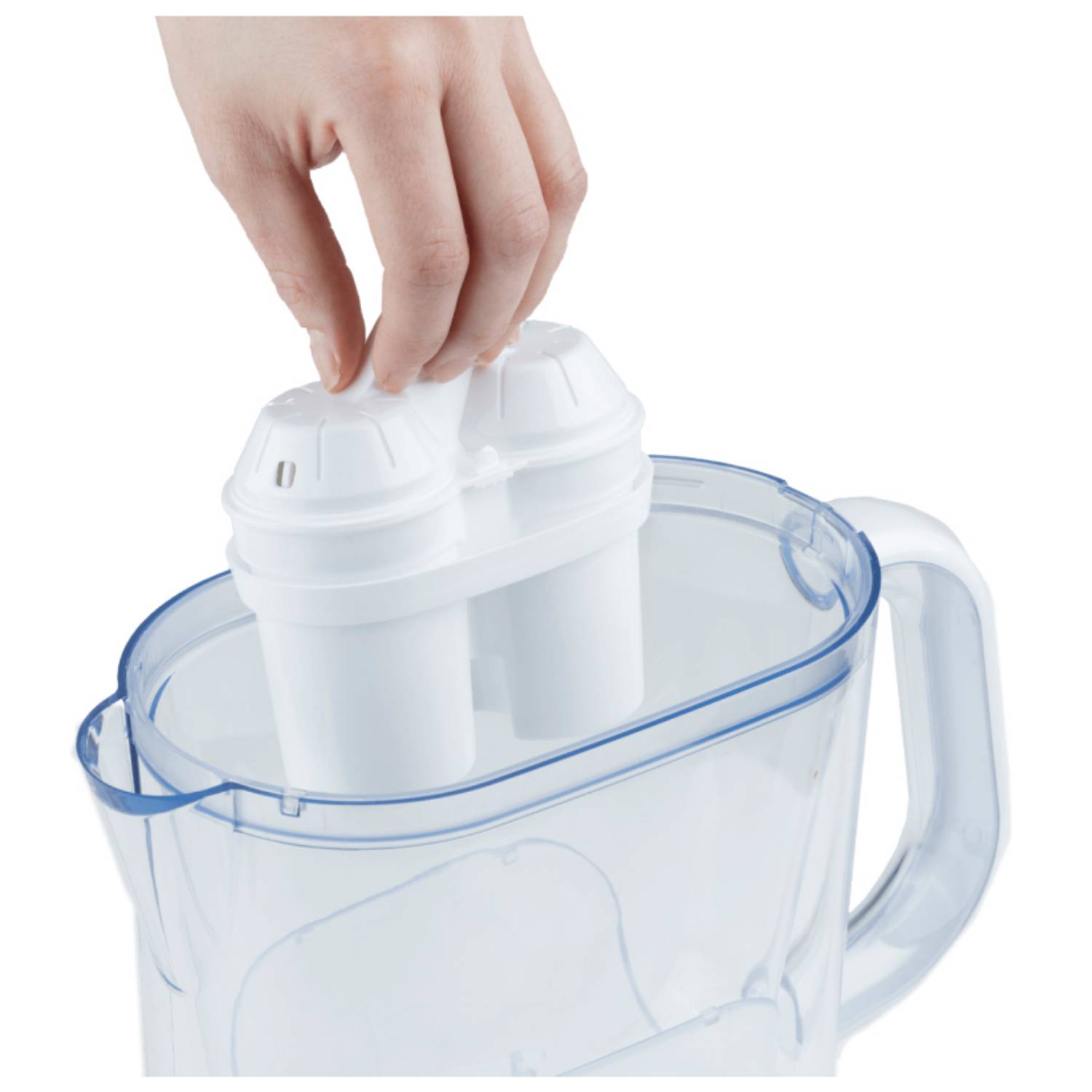 BWT 814560, Pitcher-Wasserfilter, Weiß
