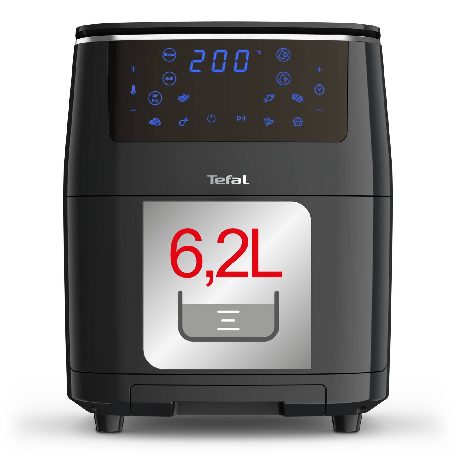 TEFAL Easy Fry Classic EY201815 - Heißluft-Fritteuse - 4.2 Liter - 1500 W