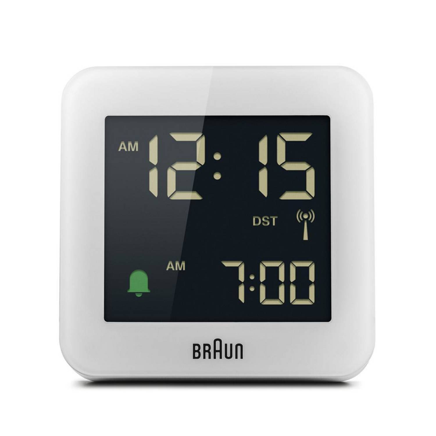Braun BC 09 W-DCF Funkwecker Multiband weiß