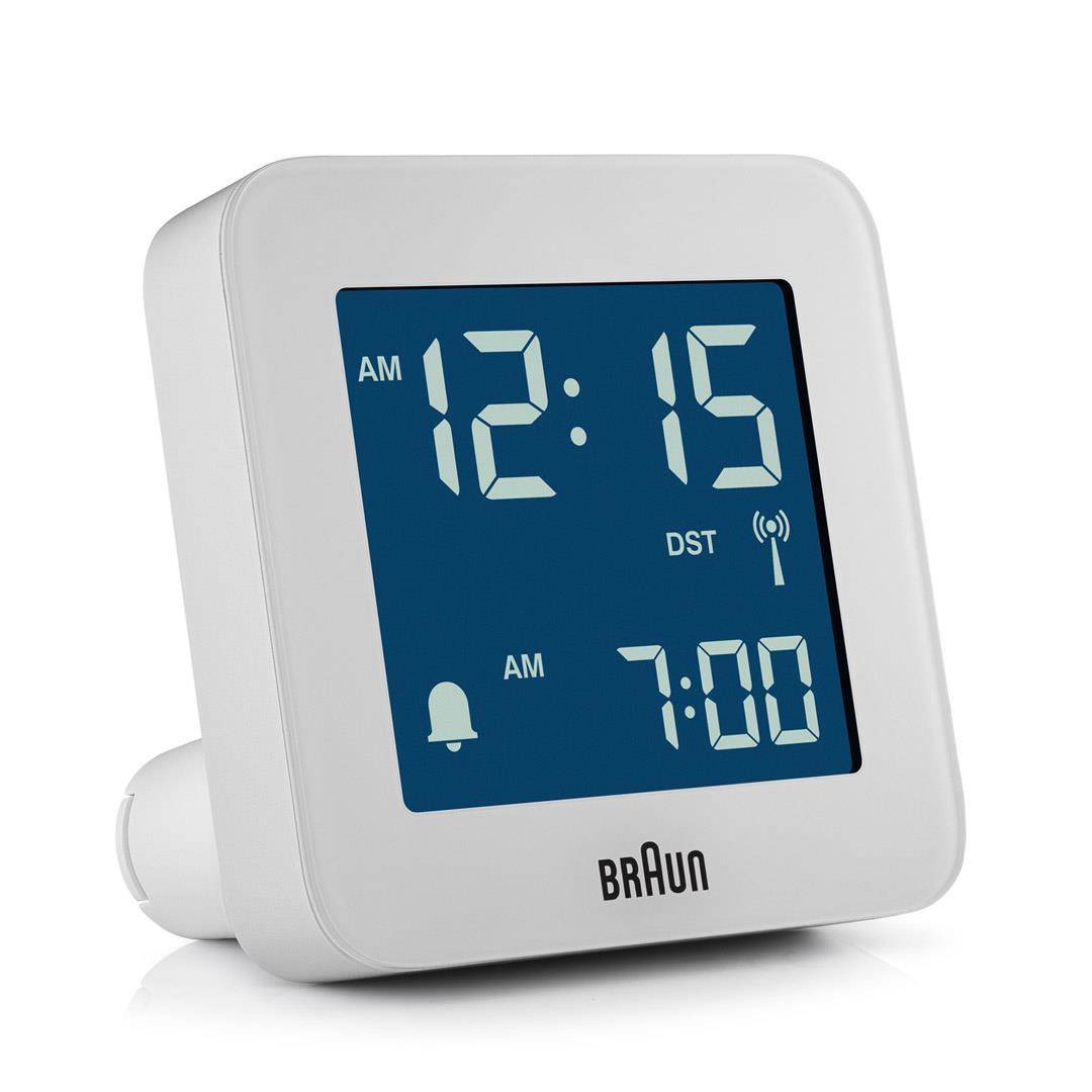 Braun BC 09 W-DCF Funkwecker Multiband weiß