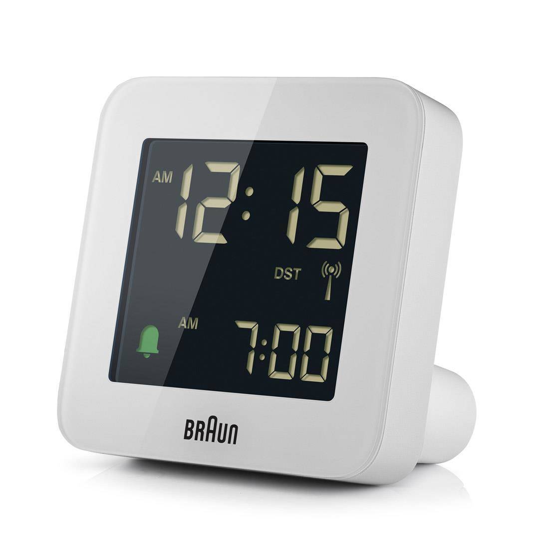 Braun BC 09 W-DCF Funkwecker Multiband weiß