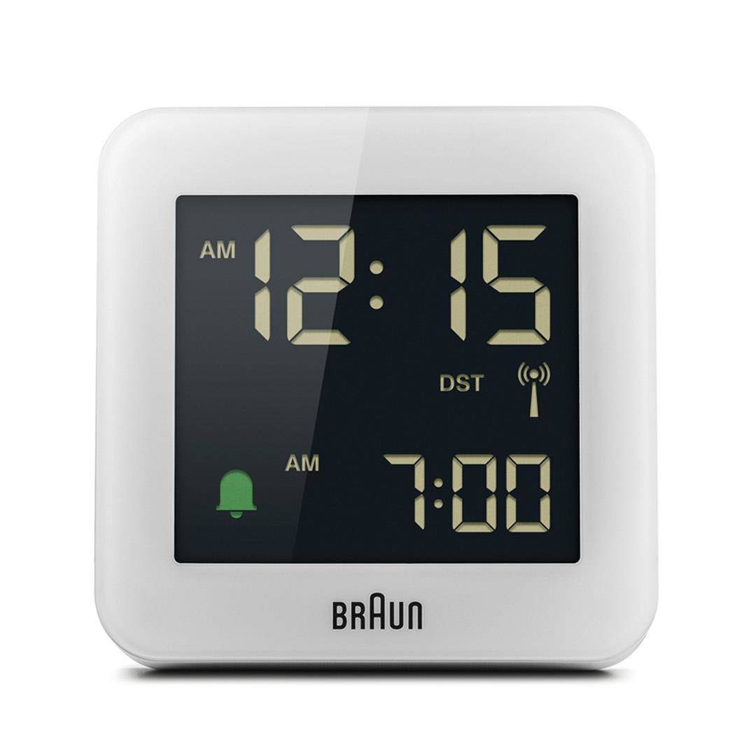 Braun BC 09 W-DCF Funkwecker Multiband weiß