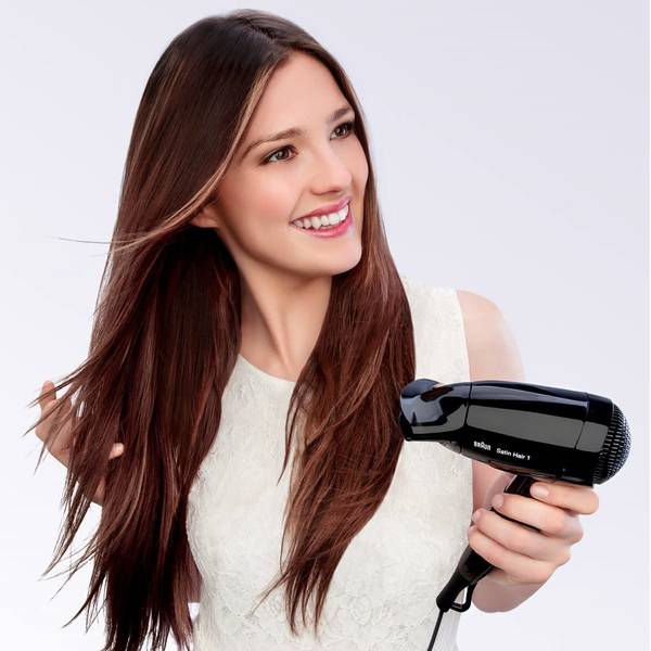 Braun HD130, Schwarz, Hängender Ring, 1200 W, 100 - 240 V, 50 - 60 Hz, 350 g