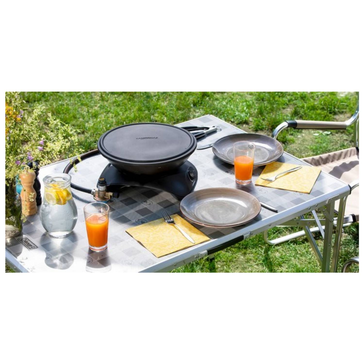 CAMPING GAZ - Campingaz 360 Grill CV, 2400 W, Grill, Indoor, 1 Zone(n), 175 g/h, Tisch