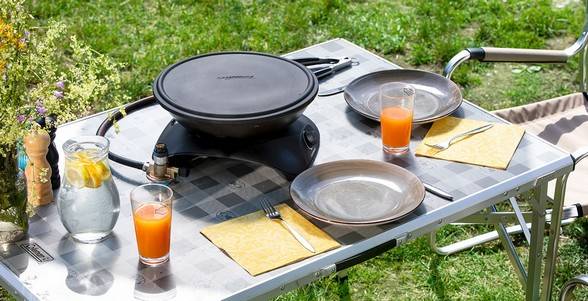 CAMPING GAZ - Campingaz 360 Grill CV, 2400 W, Grill, Indoor, 1 Zone(n), 175 g/h, Tisch