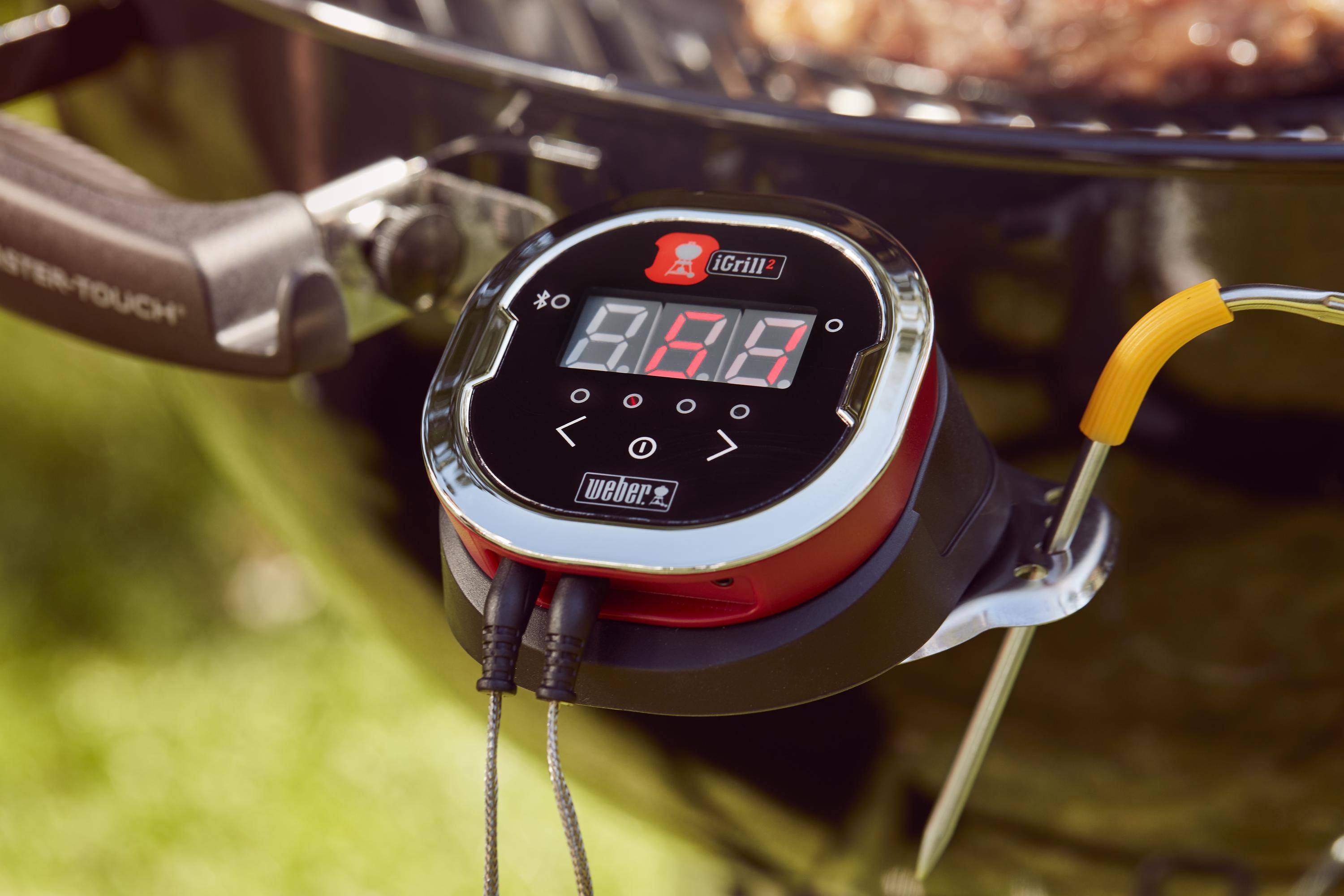 Weber GBS E-5750 Grill Wagen Holzkohle Schwarz, Silber