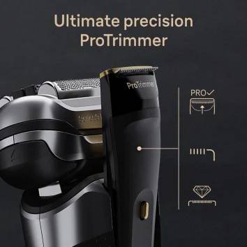 braun 218221 series 9 pro+ wet & dry Rasierapparat metallisch