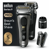 Braun Series 9 Pro+ 9575cc Wet & Dry, Folienschaber, Metallisch, Akku, Lithium-Ion (Li-Ion), 90 min, Box Braun Series 9 Pro+ 9575cc Wet & Dry, Folienschaber, Metallisch, Akku, Lithium-Ion (Li-Ion), 90 min, Box