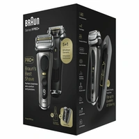 Braun Series 9 Pro+ 9575cc Wet & Dry, Folienschaber, Metallisch, Akku, Lithium-Ion (Li-Ion), 90 min, Box Braun Series 9 Pro+ 9575cc Wet & Dry, Folienschaber, Metallisch, Akku, Lithium-Ion (Li-Ion), 90 min, Box
