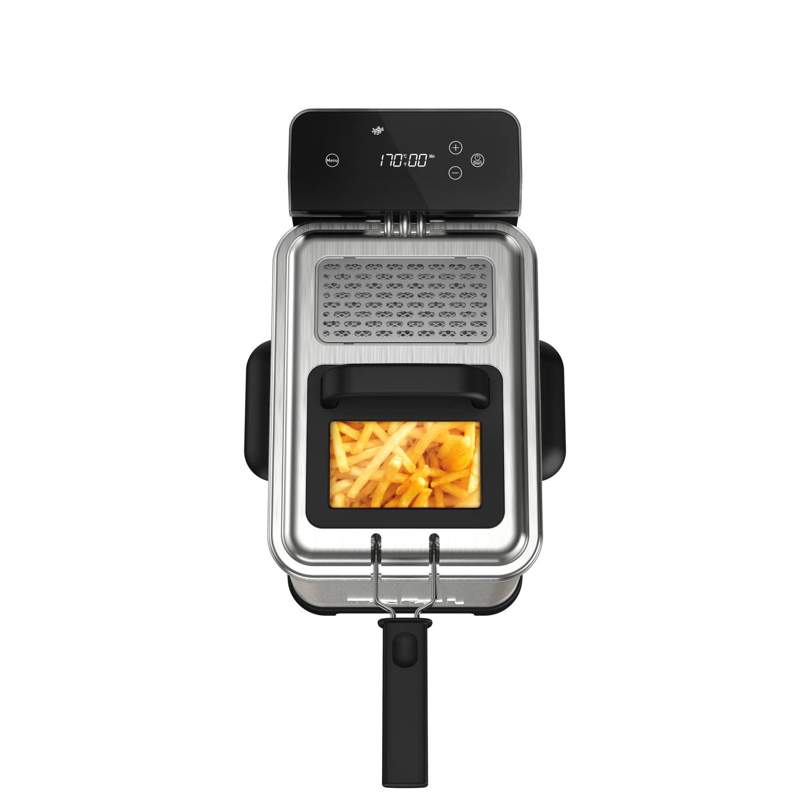 TEFAL Family Pro Digital FR705D, Fritteuse, 4 l, 1,3 kg, 4 l, Metall, 130 °C