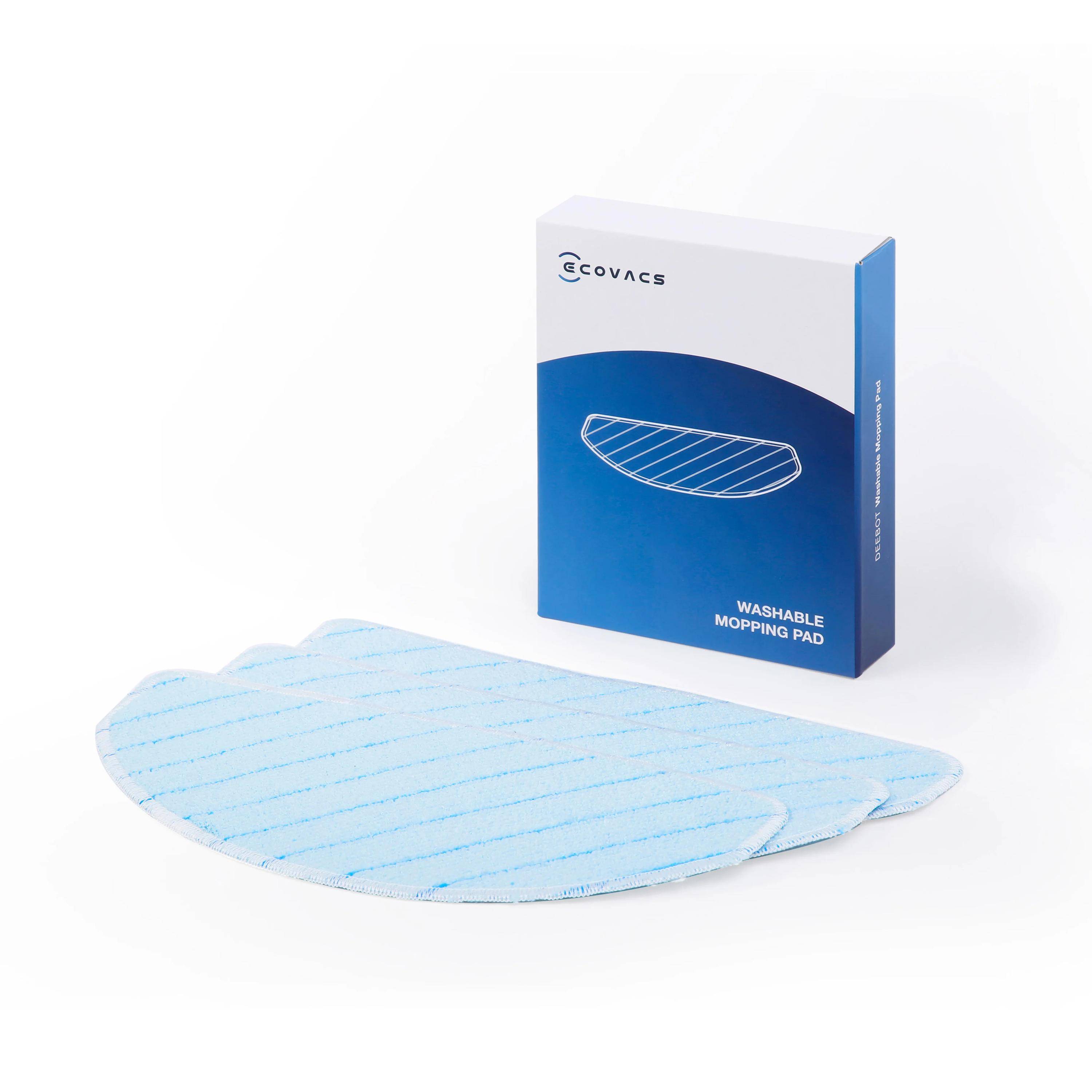 ECOVACS D-CC03-2115 - Wischpad - für Robotik-Bodenreiniger (Packung mit 3)