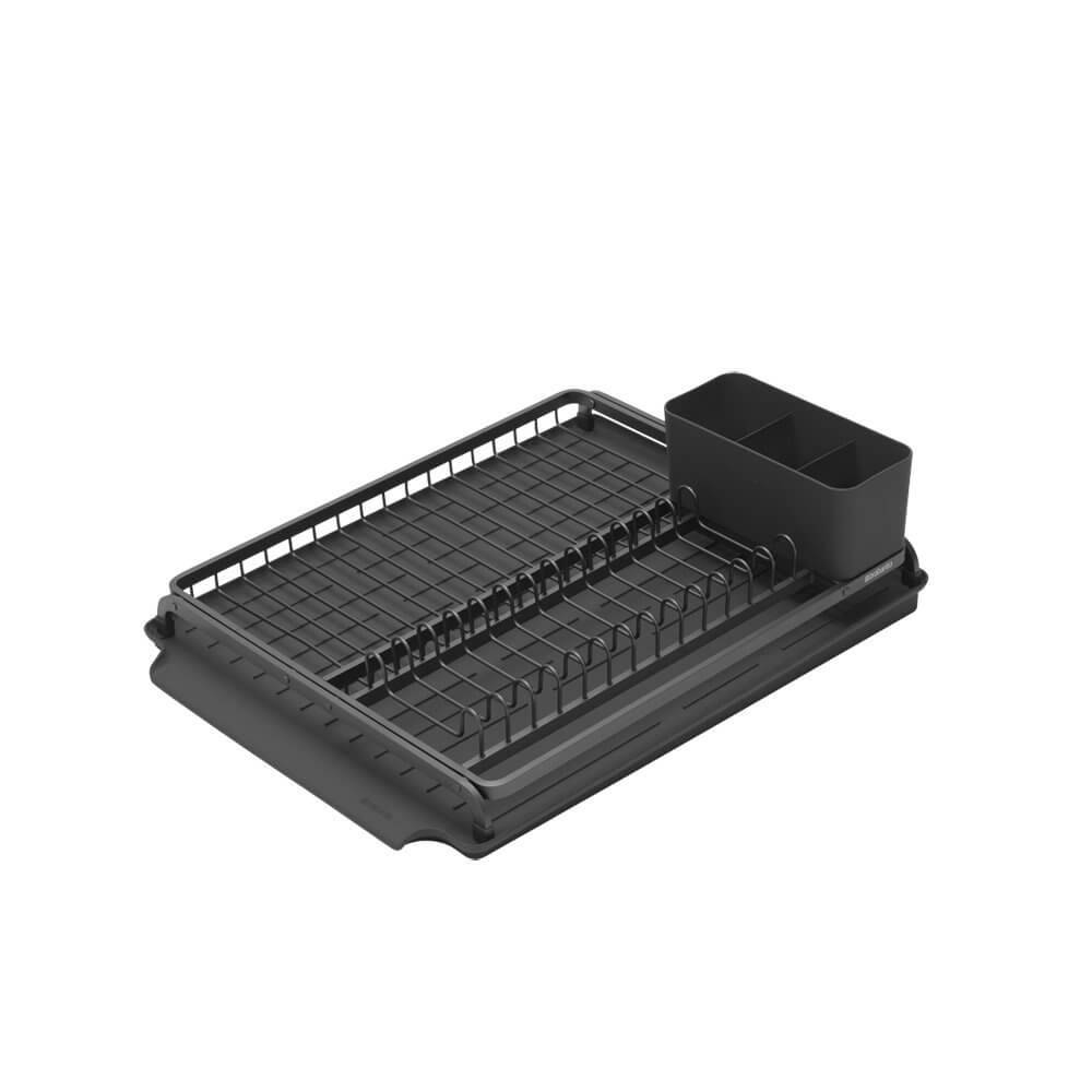 Brabantia 117404, Abtropfer, Rack, Tisch, Geschirrspülmittel, Grau, Rechteck