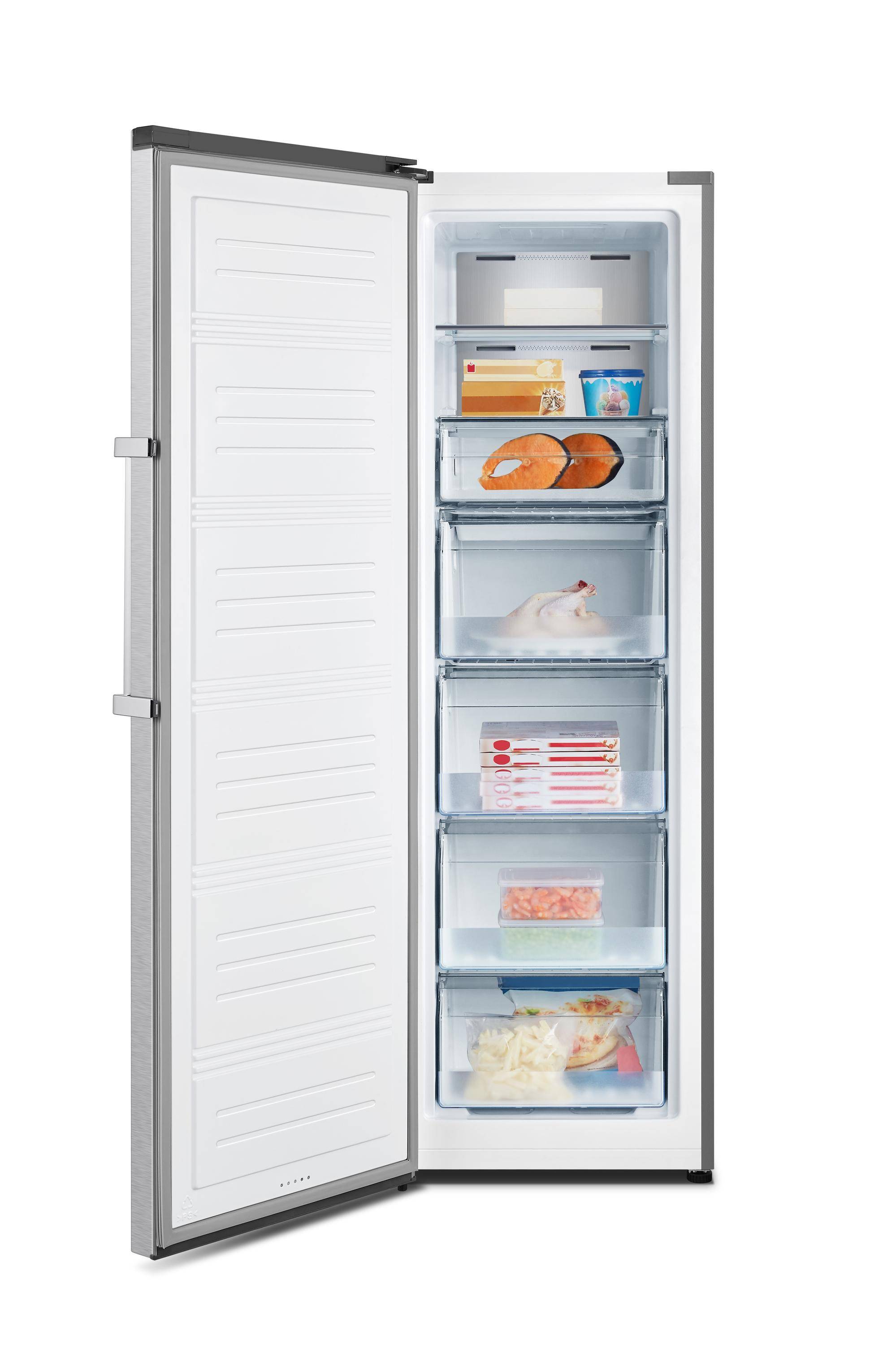 Hisense FV354N4BIE Gefriertruhe/Gefrierschrank Freistehend 260 l E Silber
