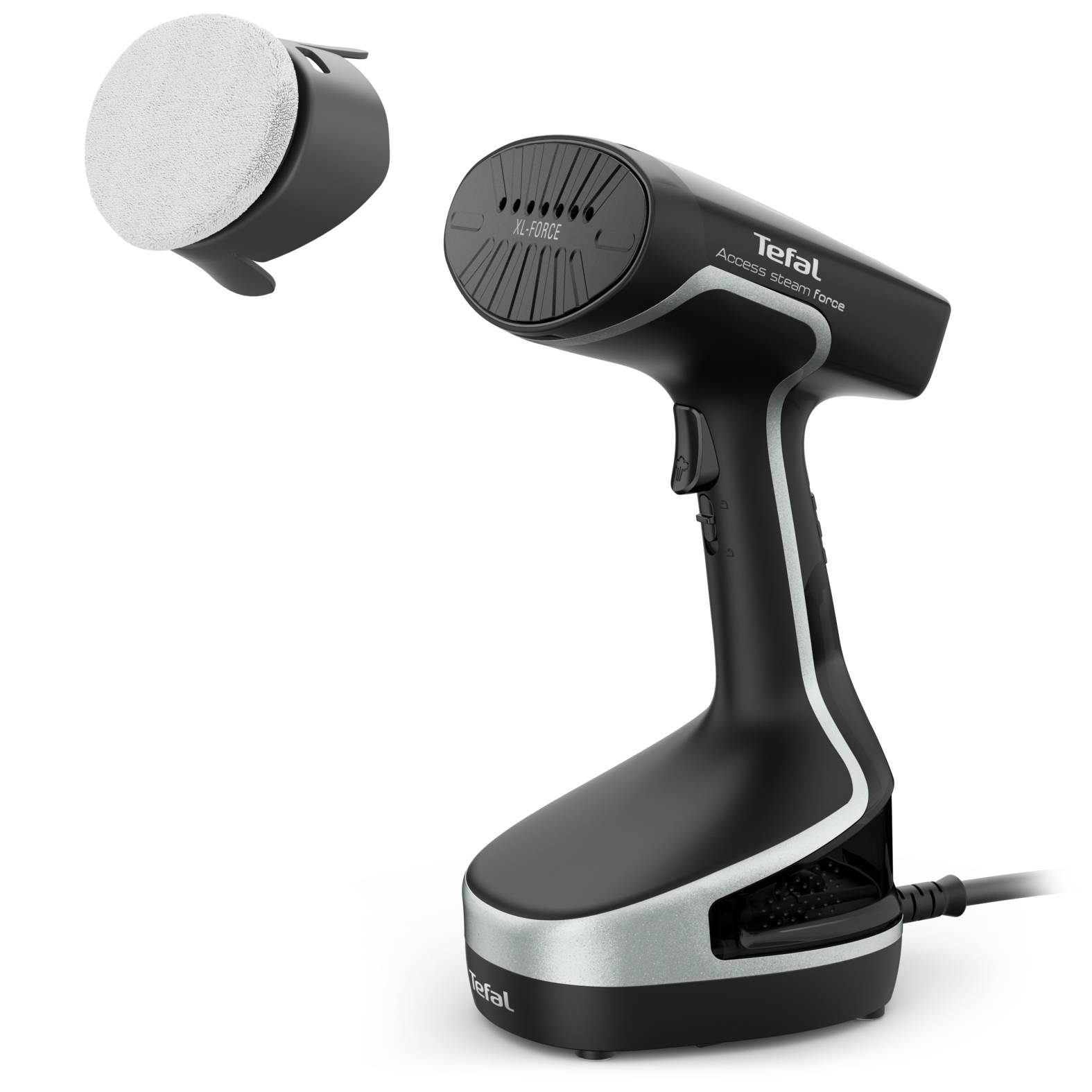 TEFAL - Acces Steam Force DT8270 Access Steam Force DT8270 - Tragbare Dampfbürste - 0,2 l - 0,42 min - Schwarz - Tasten