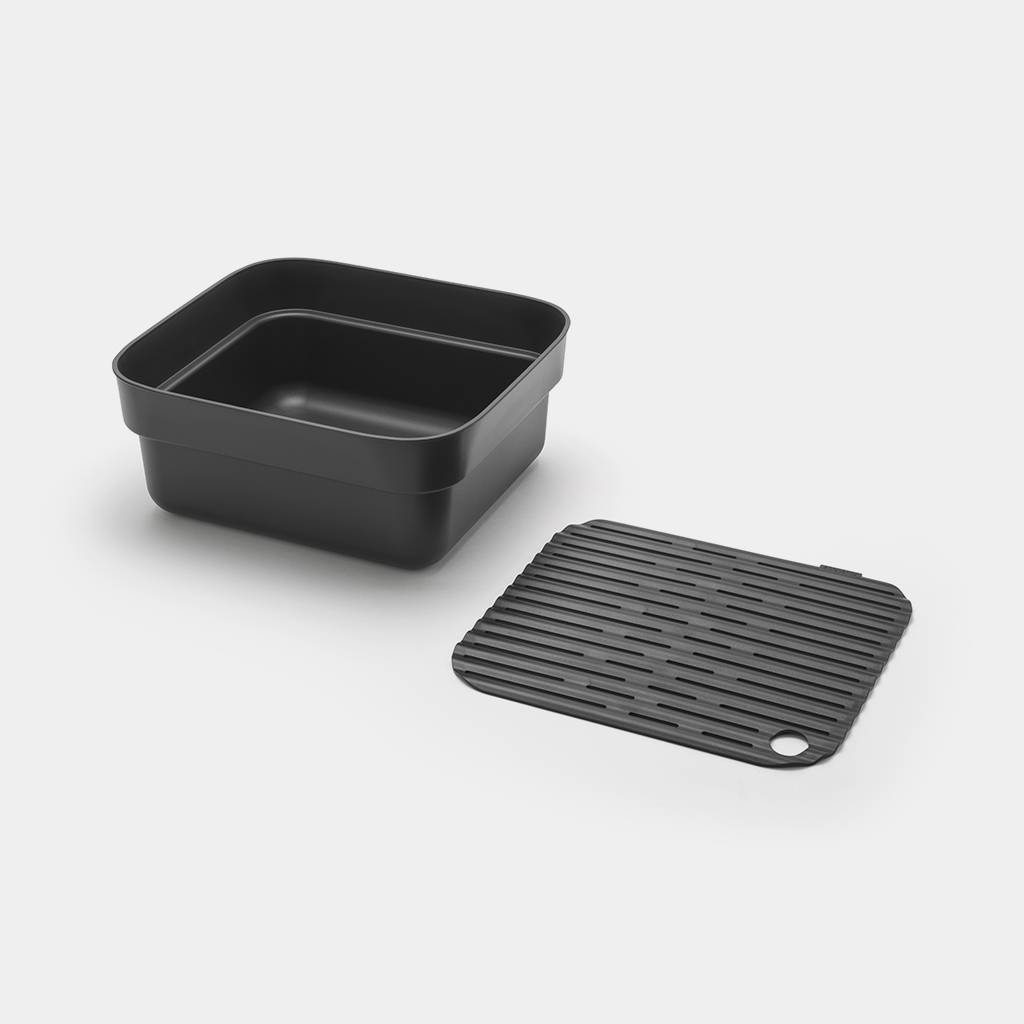 Brabantia 302664, Rechteckig, Grau, 374 mm, 344 mm, 161 mm