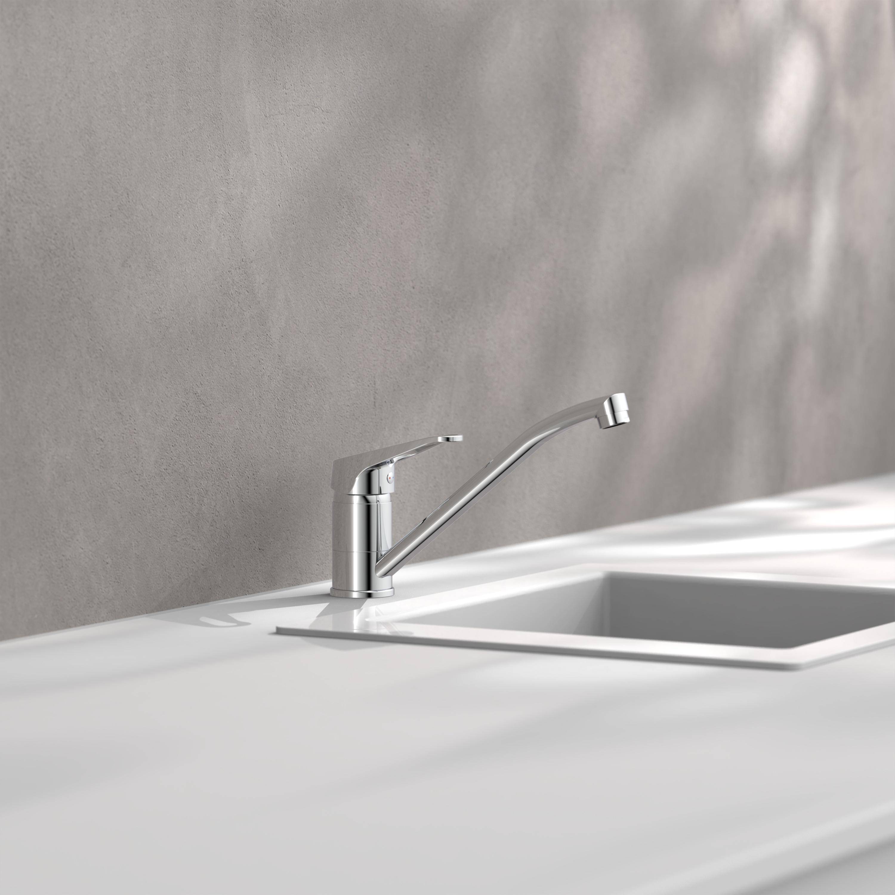 TASSONI Spültischarmatur Niederdruck, Chrom