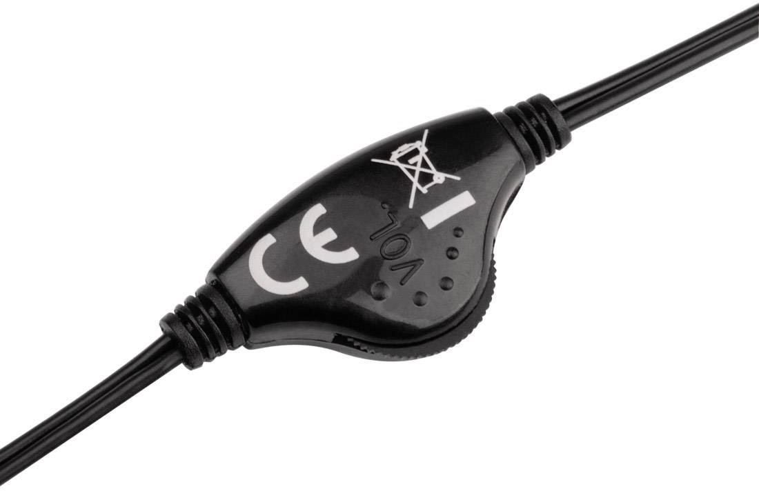 Hama 40625 Telefon On Ear Headset kabelgebunden Mono Silber, Schwarz