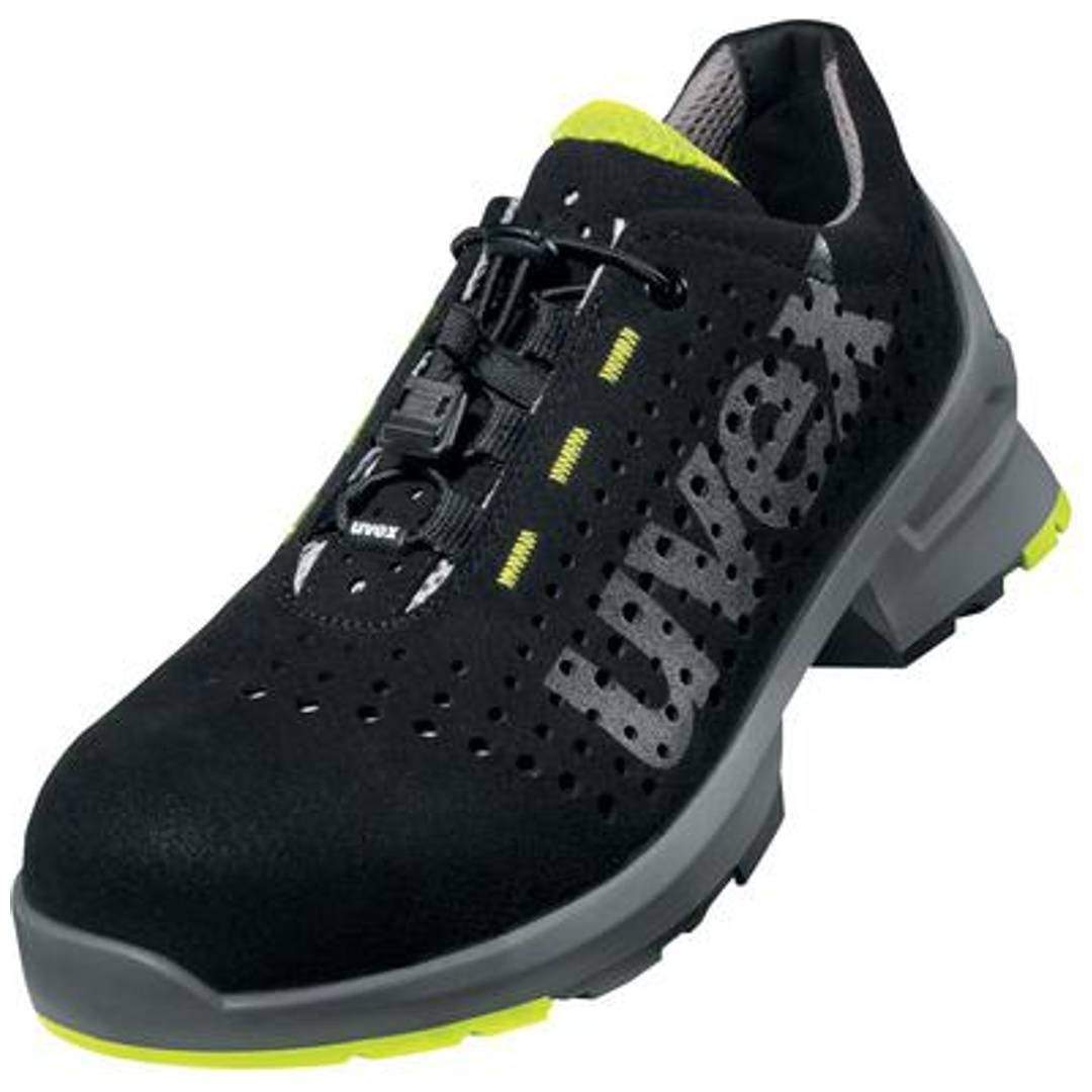 Uvex 8543047 1 Halbschuhe S1 85430 schwarz, gelb Weite 14 Größe 47