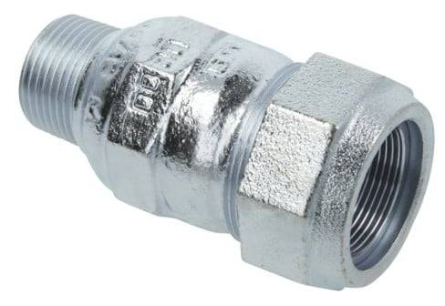 GEBO Temperguss-Klemmverbinder Serie 150 Typ A 3/4" für Stahlrohr