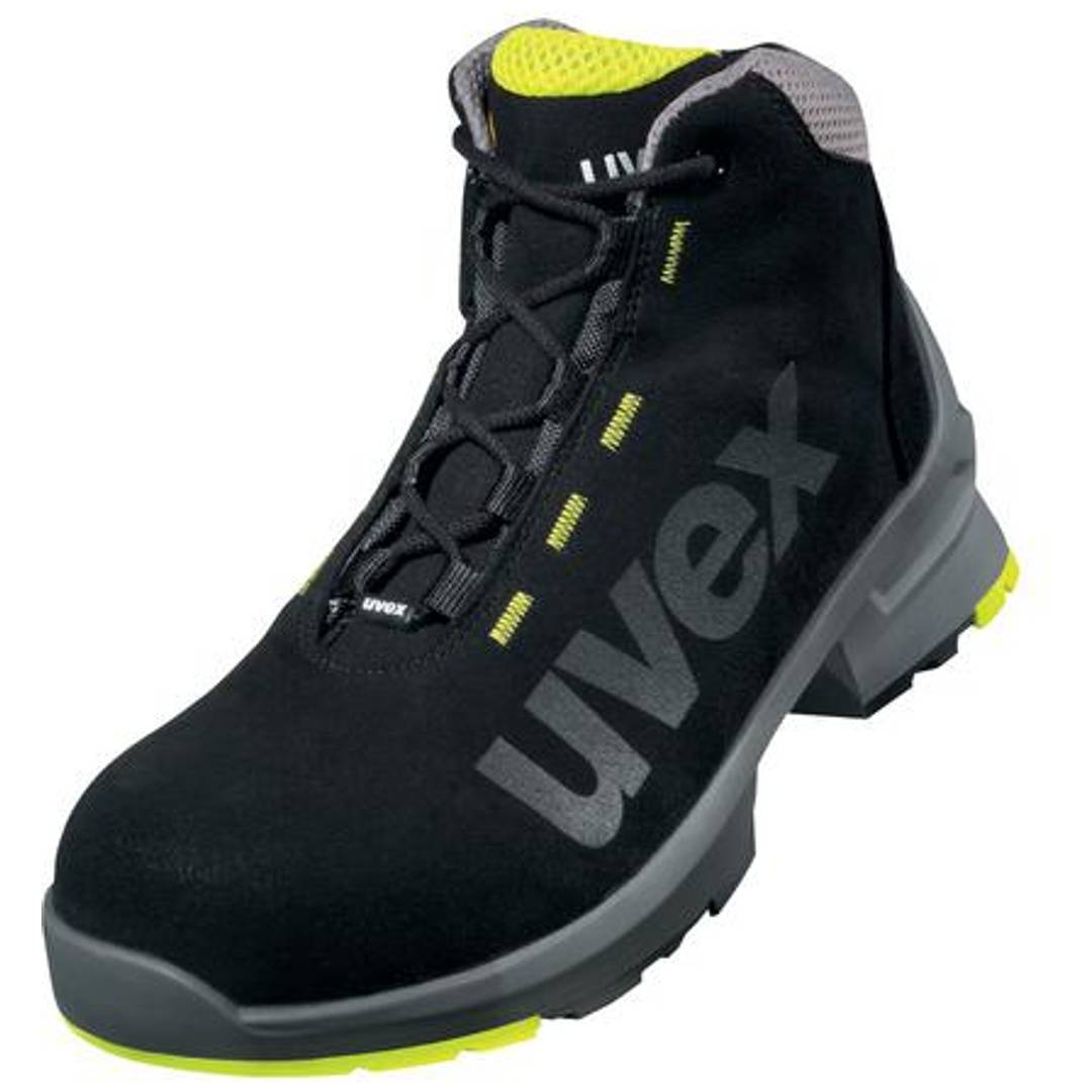 Uvex 8545942 1 Stiefel S2 85459 schwarz, gelb Weite 12 Größe 42