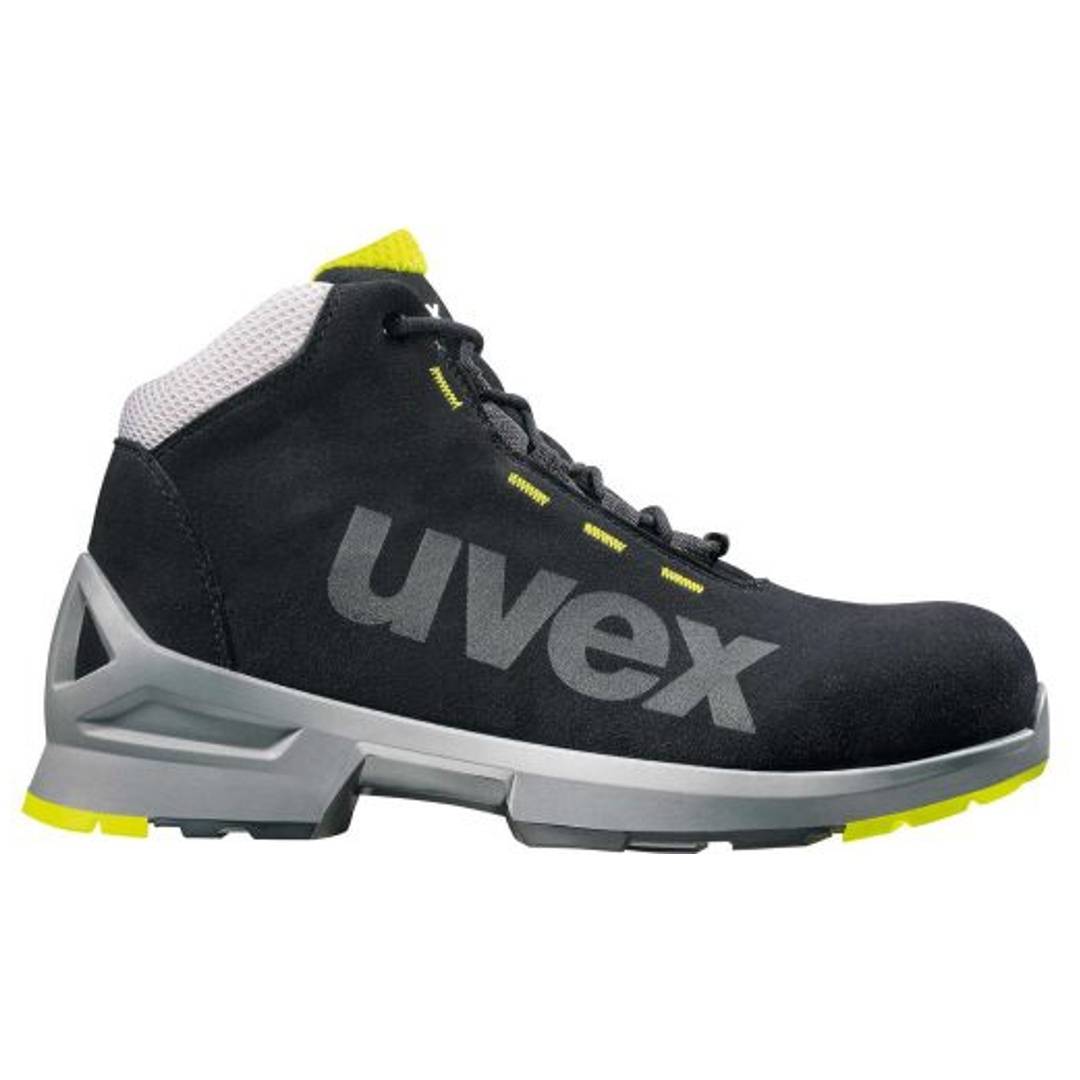 Uvex 8545942 1 Stiefel S2 85459 schwarz, gelb Weite 12 Größe 42