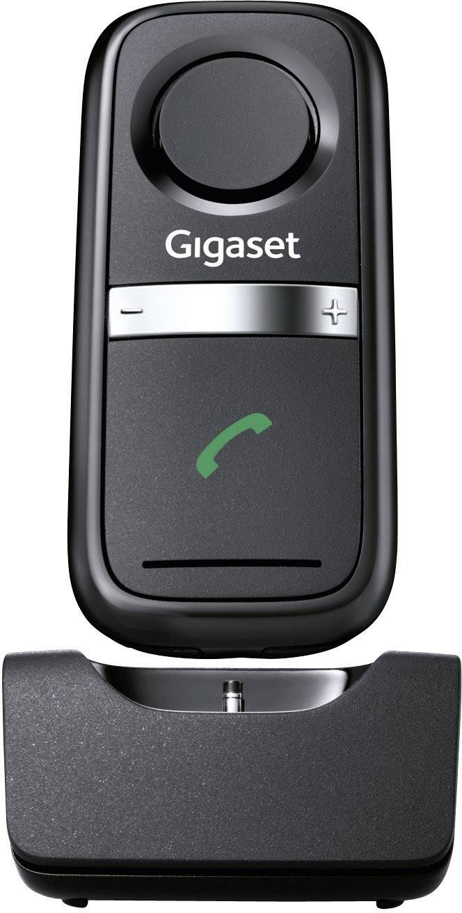 Gigaset L410 Freisprechclip Schwarz, Silber