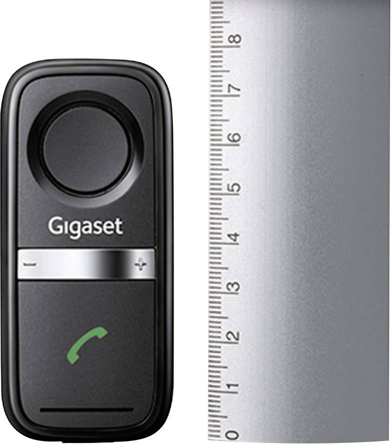 Gigaset L410 Freisprechclip Schwarz, Silber